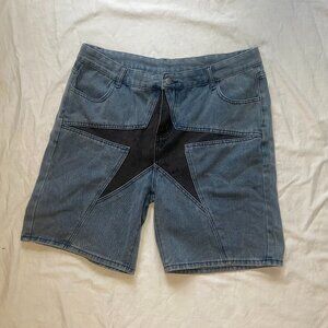Star Jean Shorts